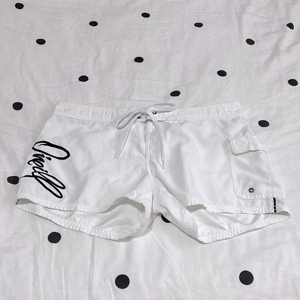 O'Neill Woman’s White Board Shorts